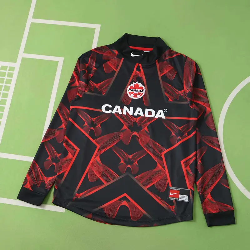 2026 Canada Hollywood Keeper Long Sleeved Fan Version jersey product gallery