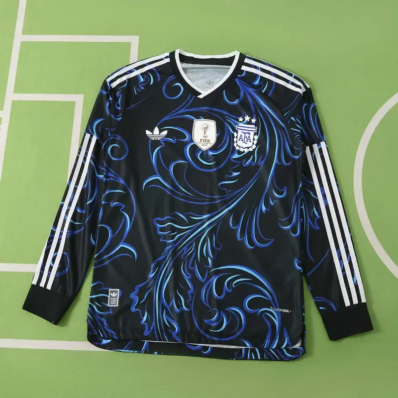 2026 Fifa World Cup Argentina Away Long Sleeved Fan Version jersey product gallery