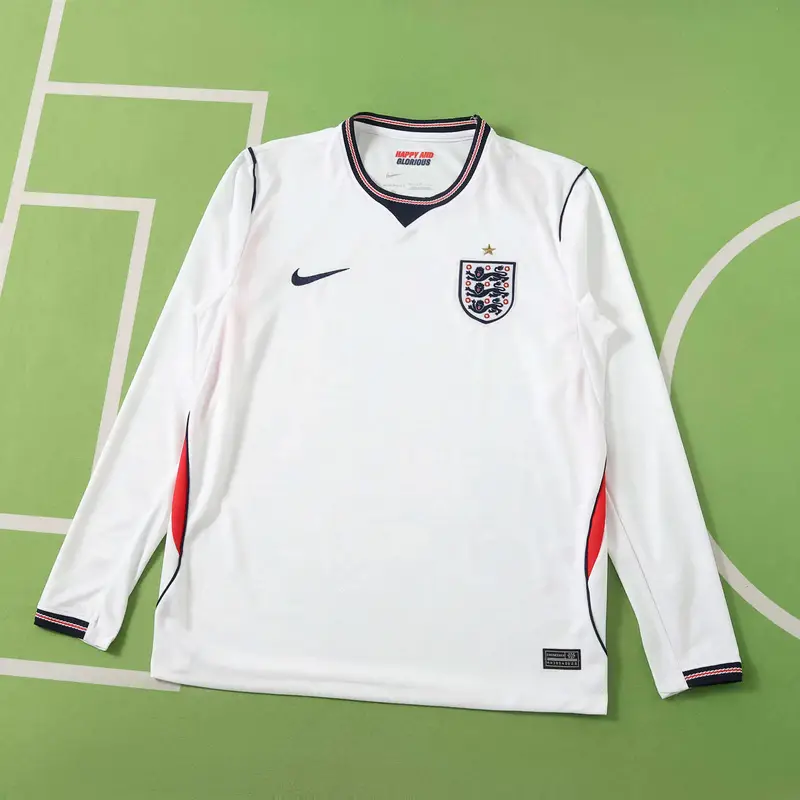 2026 Fifa World Cup England Home Long Sleeved Fan Version jersey product gallery