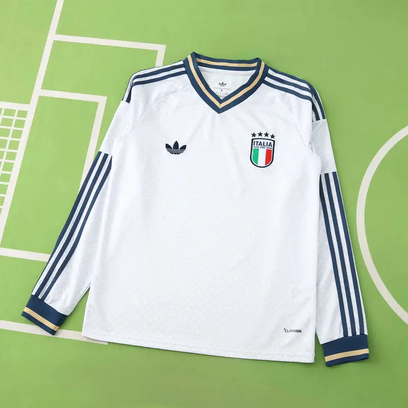 2026 Fifa World Cup Italy Away Long Sleeved Fan Version jersey product gallery