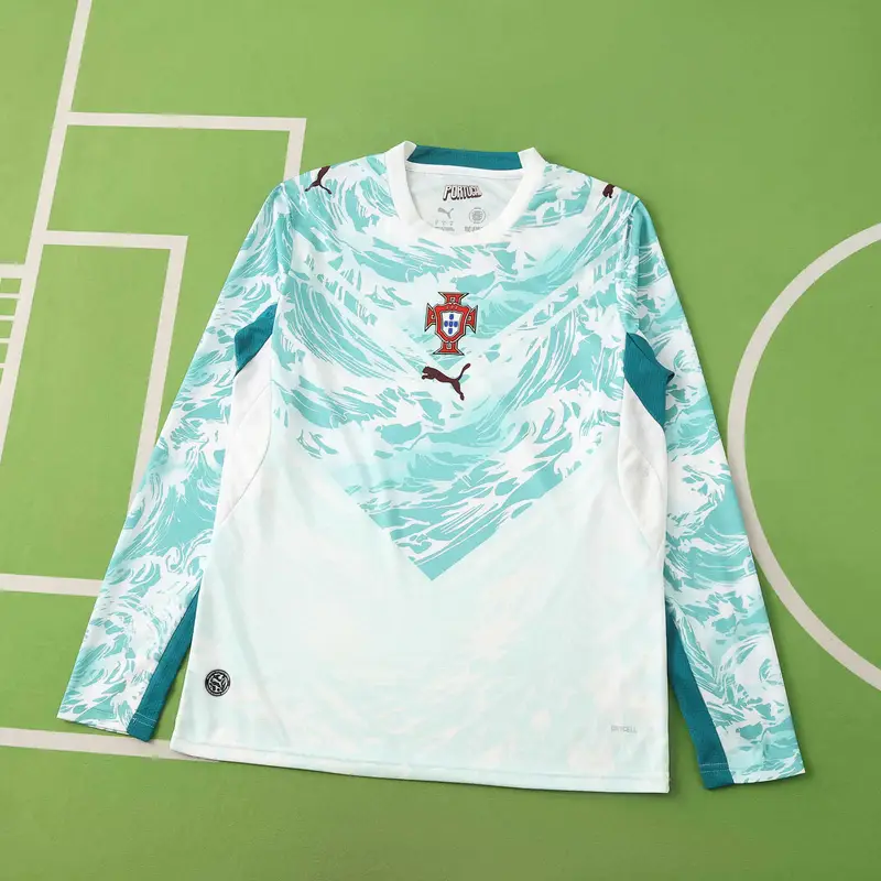 2026 Fifa World Cup Portugal Away Long Sleeved Fan Version jersey product gallery