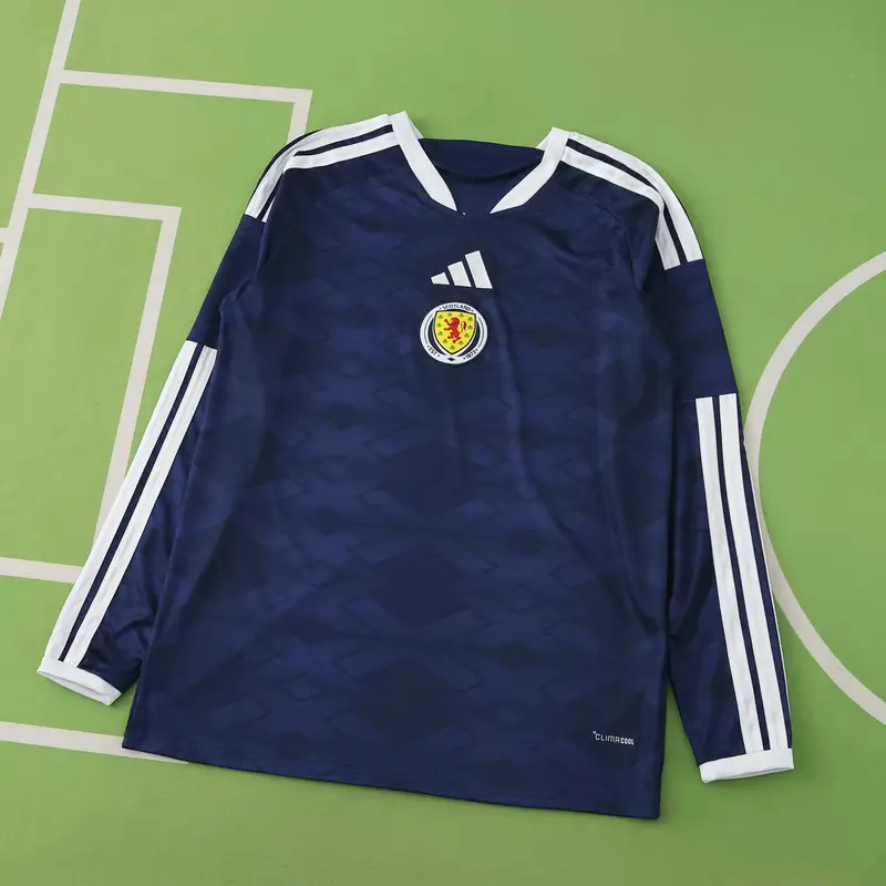 2026 Fifa World Cup Scotland Home Long Sleeved Fan Version jersey product gallery