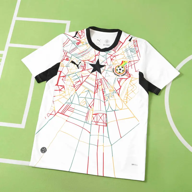 2026 Ghana Home Fan Version Jersey Photos gallery