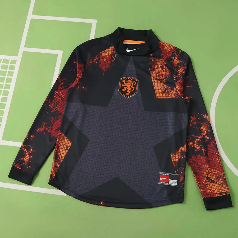 2026 Netherlands Hollywood Keeper Long Sleeved Fan Version Jersey Photos gallery