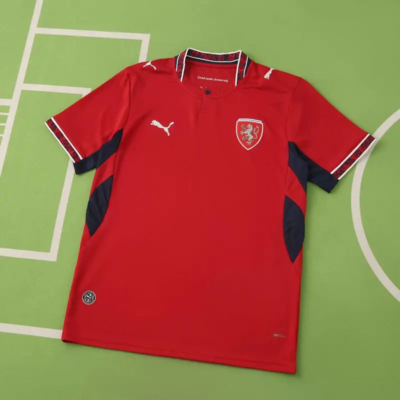 2026 Season Czech Republic Home Fan Version Jersey Photos gallery