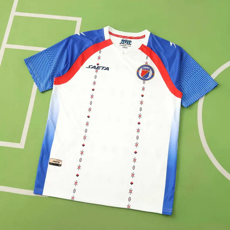 2026 Season The Republic Of Haiti Away Training Shirt Fan Version Jersey Photos gallery