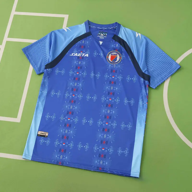 2026 Season The Republic Of Haiti Home Fan Version Jersey Photos gallery