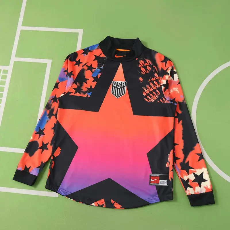 2026 Usa Hollywood Keeper Long Sleeved Fan Version Jersey Photos gallery
