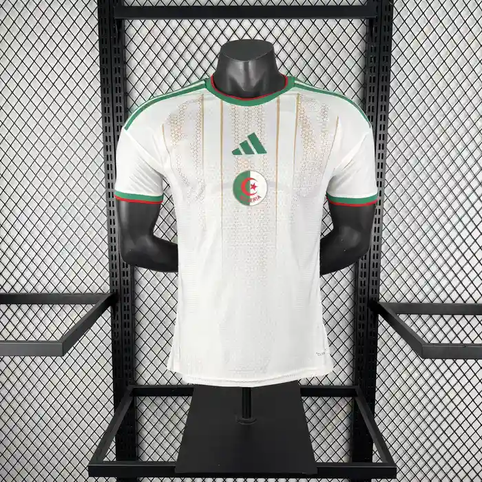 2627 Algeria Home Game Jersey Photos gallery