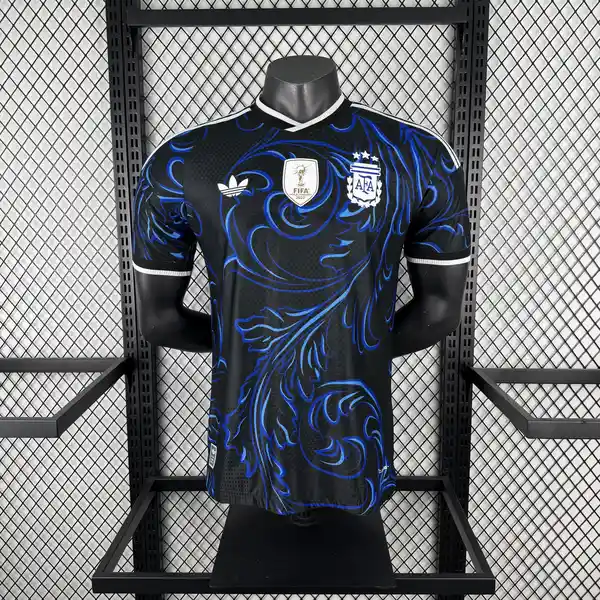 2627 Argentina Away Game Jersey Photos gallery