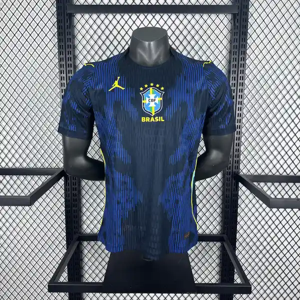 2627 Brazil Away Player Edition Jersey Photos gallery