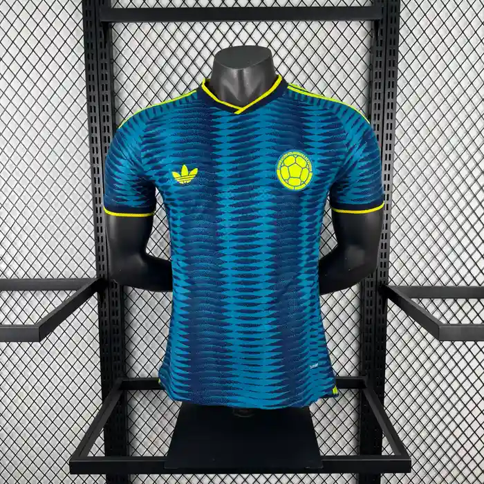 2627 Colombia Away Game Jersey Photos gallery