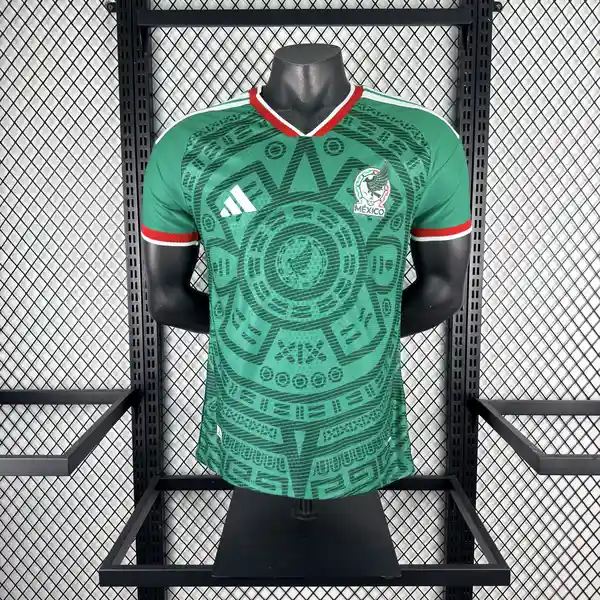 2627mexico Home Player Edition jersey product gallery