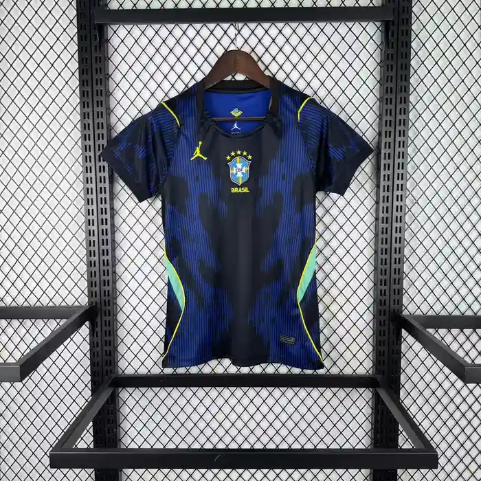 2627 Brazil Away Game Jersey Photos gallery