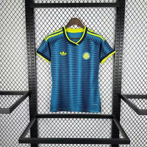 2627 Colombia Away Game Jersey Photos gallery