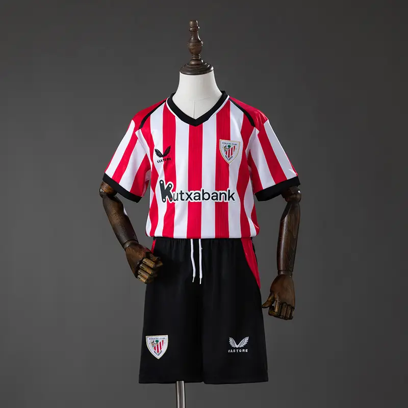 Athletic Bilbao 26 27 Home Kids Kit Jersey Size 16 28 jersey product gallery