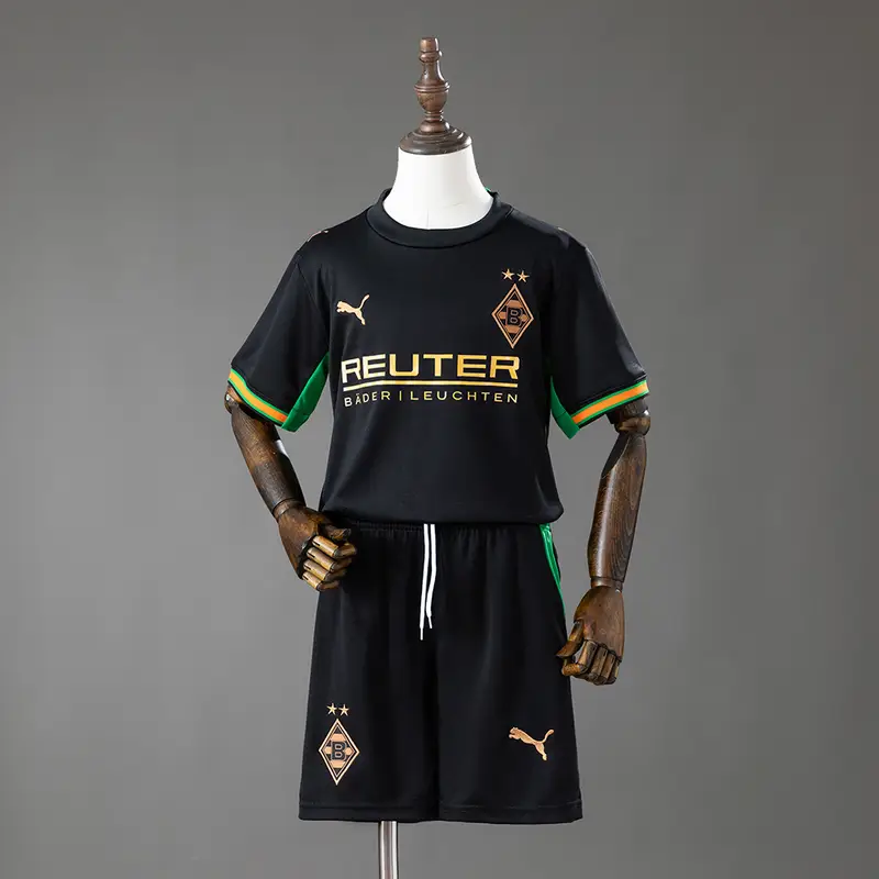 Borussia Monchengladbach 26 27 Away Kids Kit Jersey Size 16 28 jersey product gallery