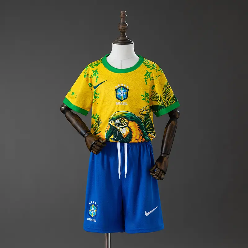 Brazil 26 27 Special Edition Kids Kit Jersey Size 16 28 jersey product gallery