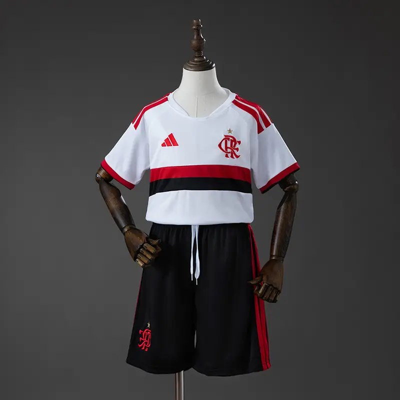 Flamengo 26 27 Away Kids Kit Jersey Size 16 28 jersey product gallery