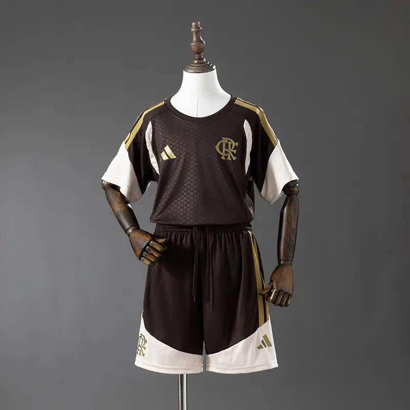Flamengo 26 27 Kids Kit Training Beige Size 16 28 jersey product gallery