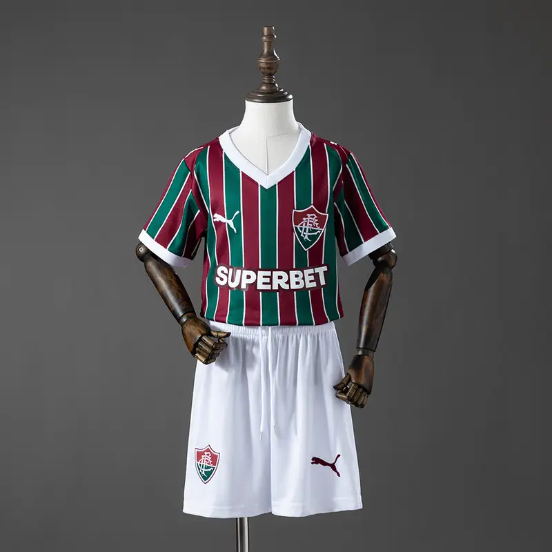 Fluminense 26 27 Home Kids Kit Jersey Size16 28 jersey product gallery