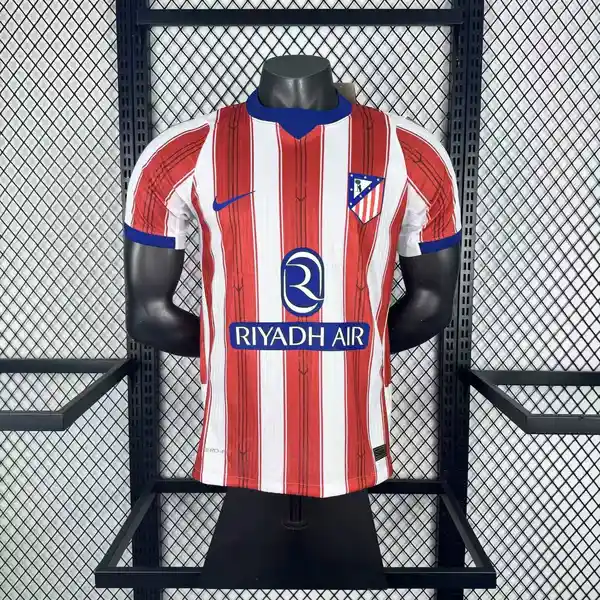 2627 Atletico Madrid Home Court Jersey Photos gallery